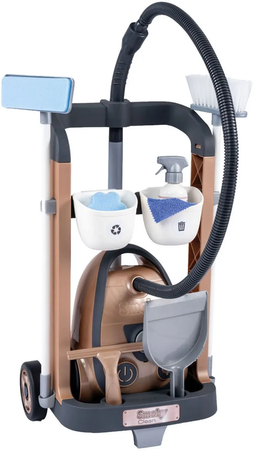 Smoby Rowenta Trolley Stofzuiger met Geluid