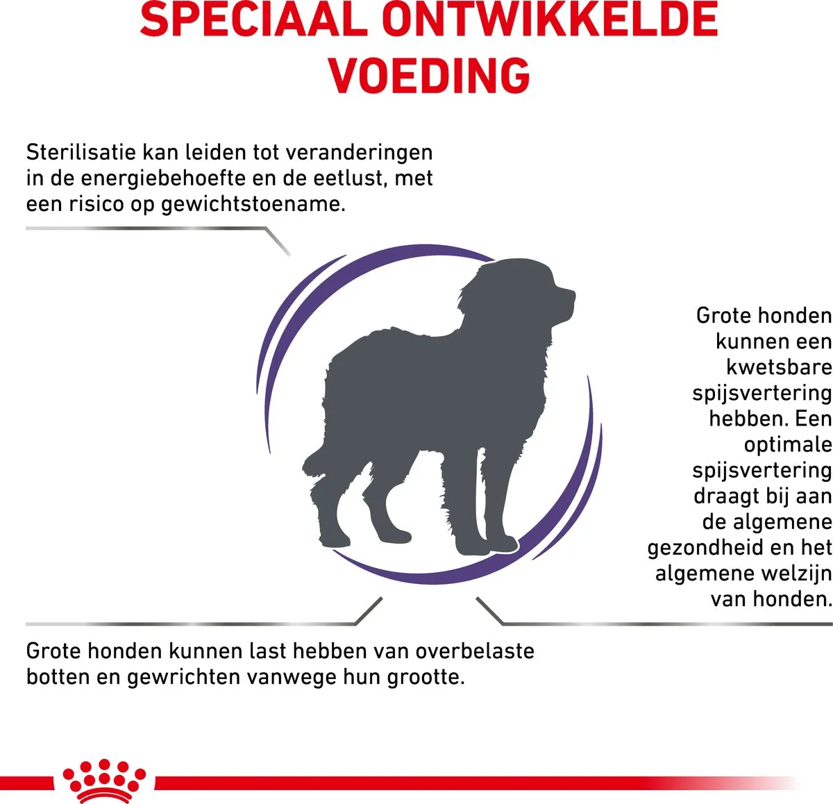 Royal Canin Veterinary Diet Hondenvoer Large Neutered Adult 3.5kg