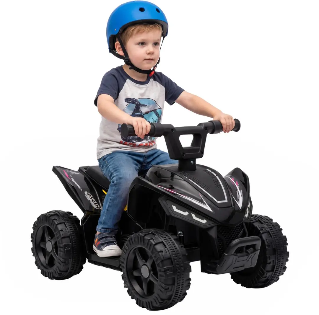 AIYAPLAY Electric Ride-on Car-Stahl, Kunststoff-67 x 38,5 x 43 cm-Schwarz
