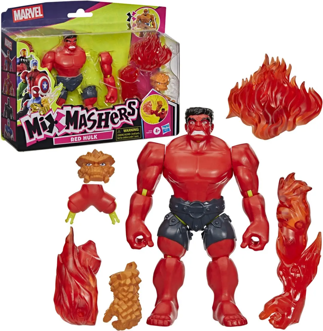 MixMashers Marvel Avengers Red Hulk