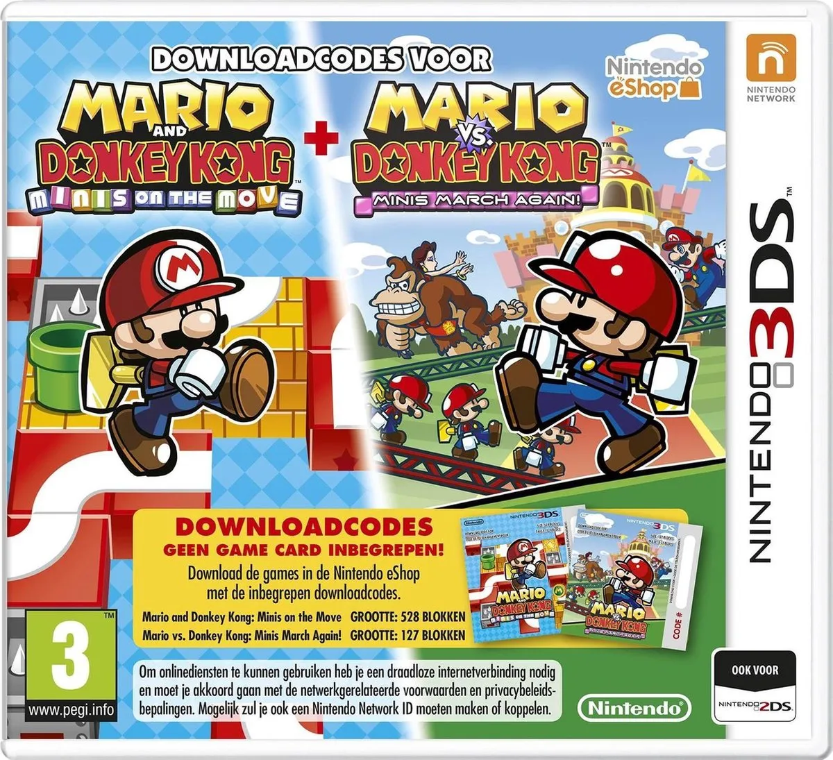 Nintendo Mario & Donkey Kong Mini's On The Move
