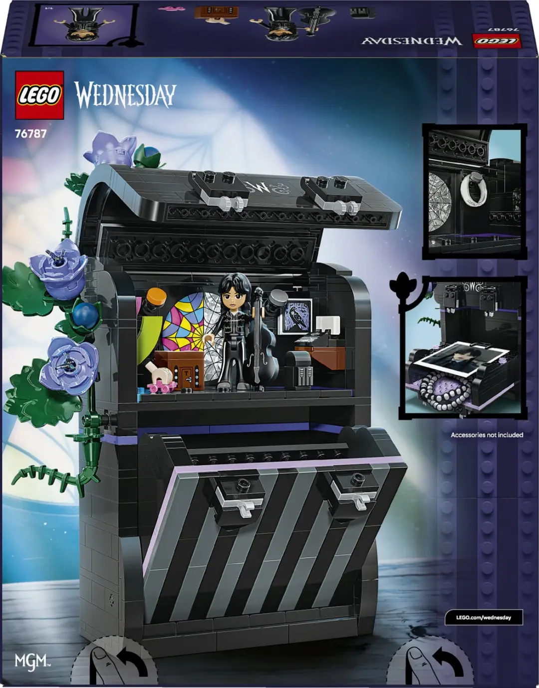 LEGO Wednesday Rugzak 76787 - 401 Onderdelen - afbeelding 4 van 6