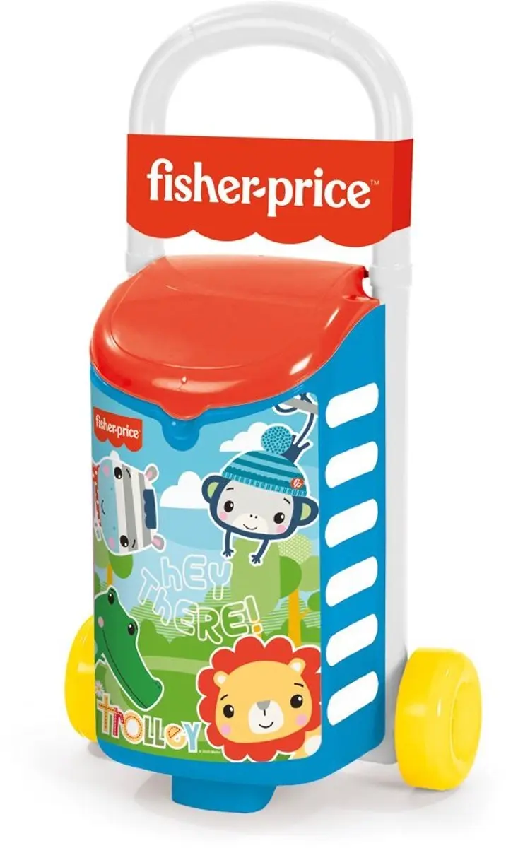 Dolu Fisher Price Trolly met Ballen 25 Stuks