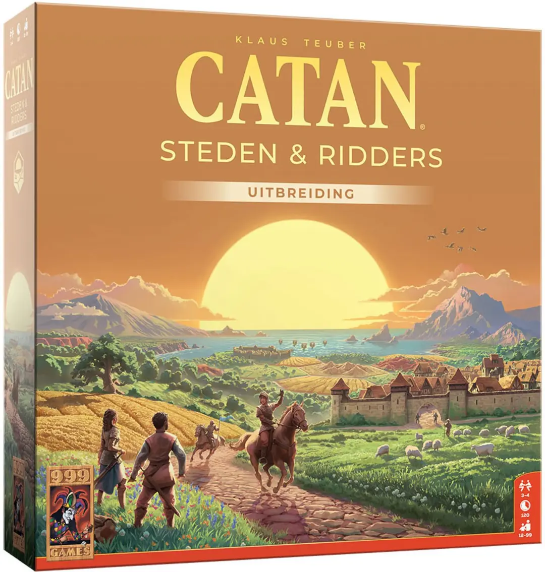999 Games Catan Uitbreiding Steden en Ridders Bordspel