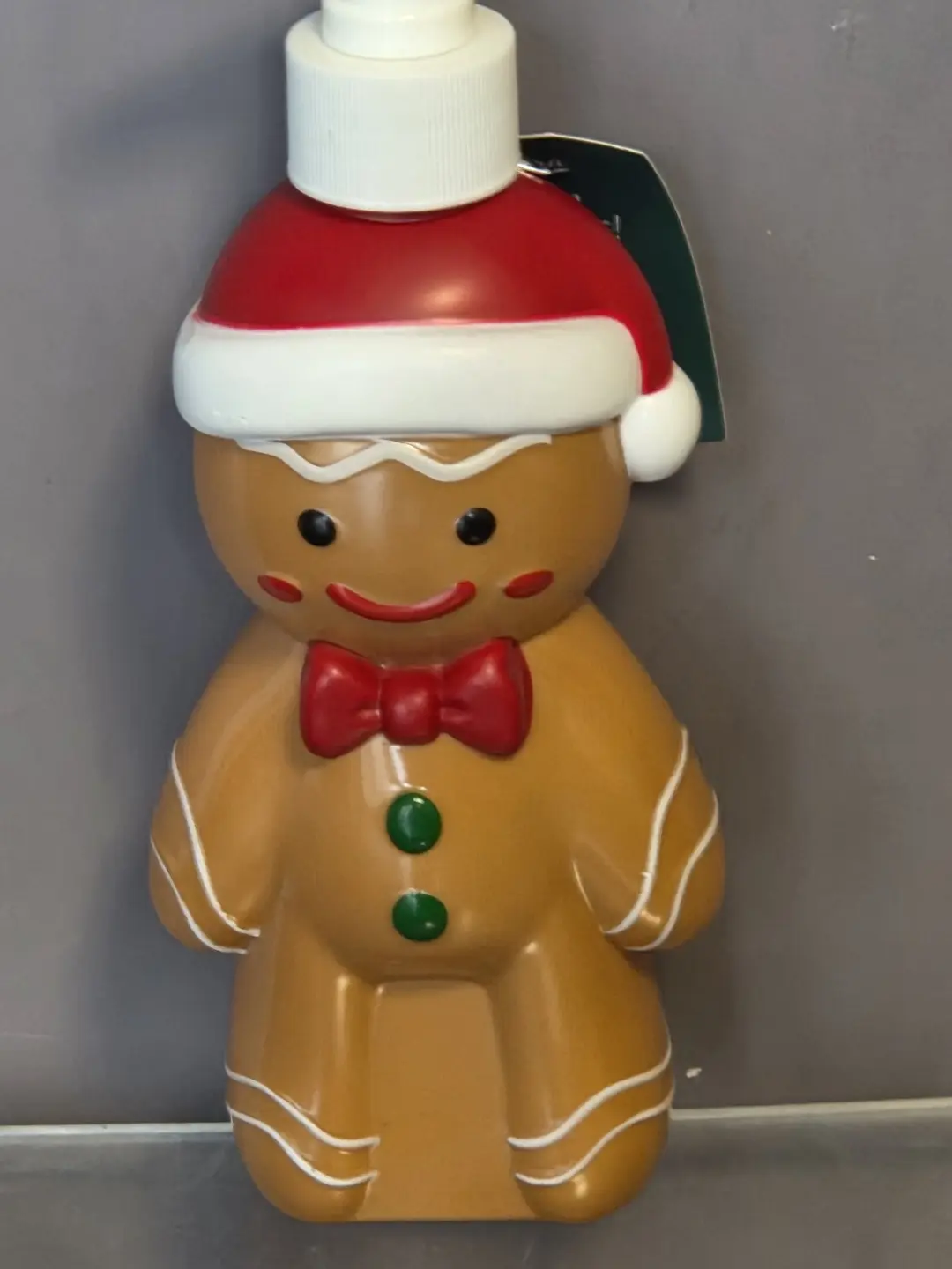 handzeep gingerbread man