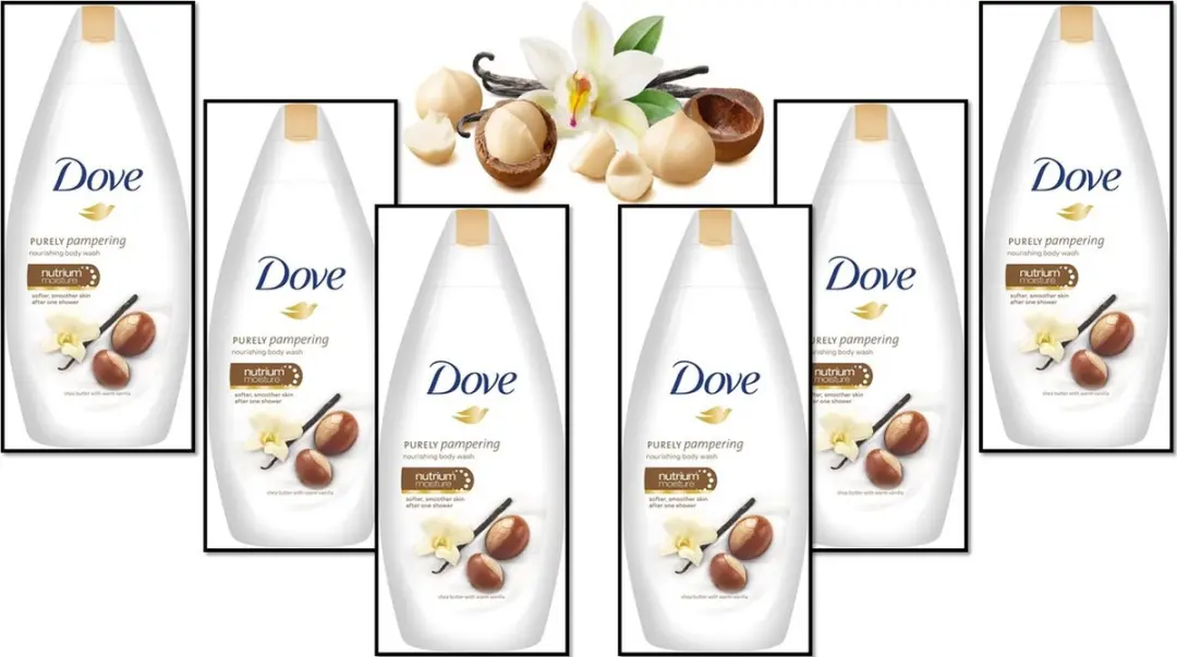 Dove Bodywash / Showergel XL Shea Butter & Vanille