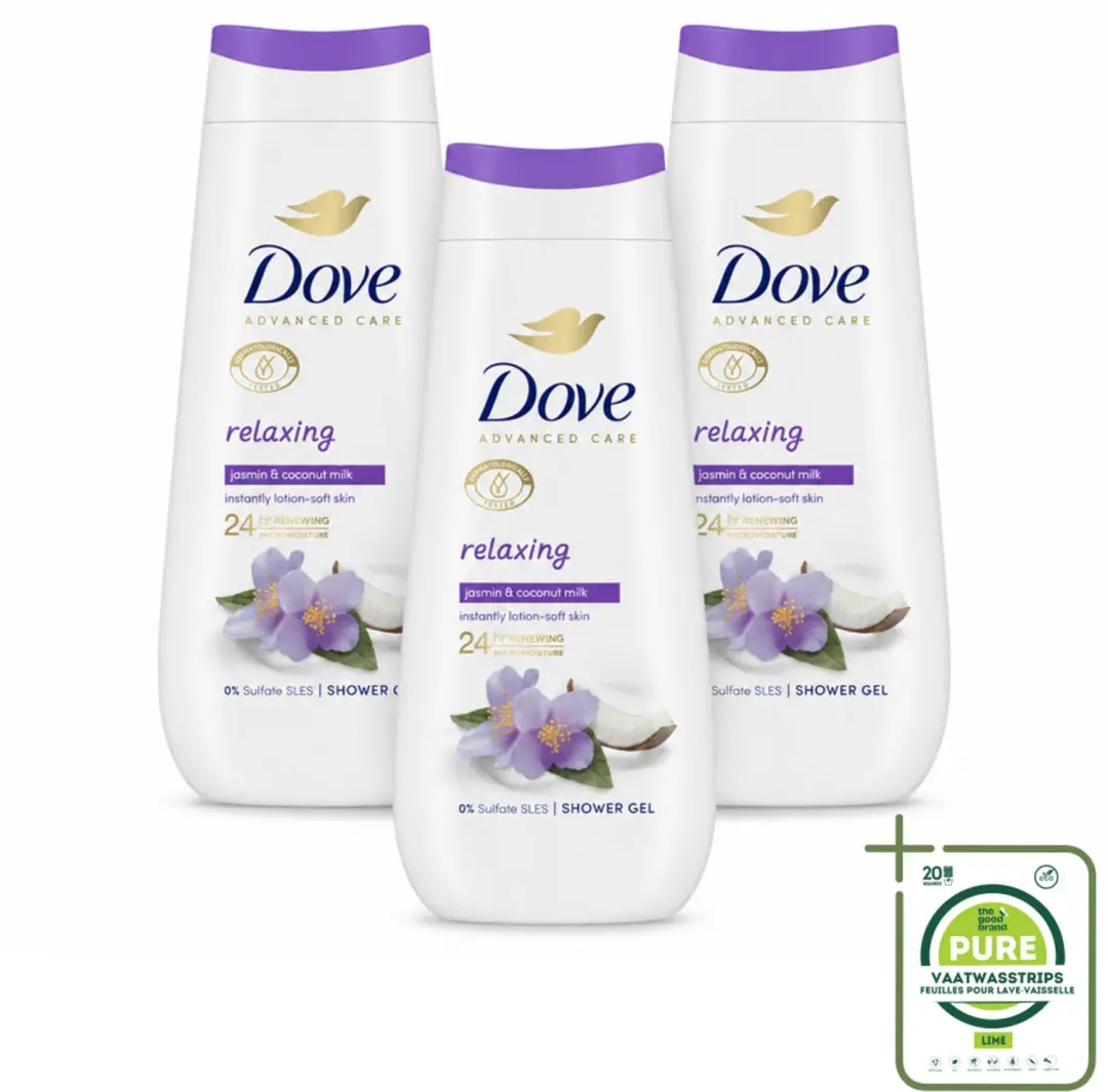 3 x Dove Douchecrème