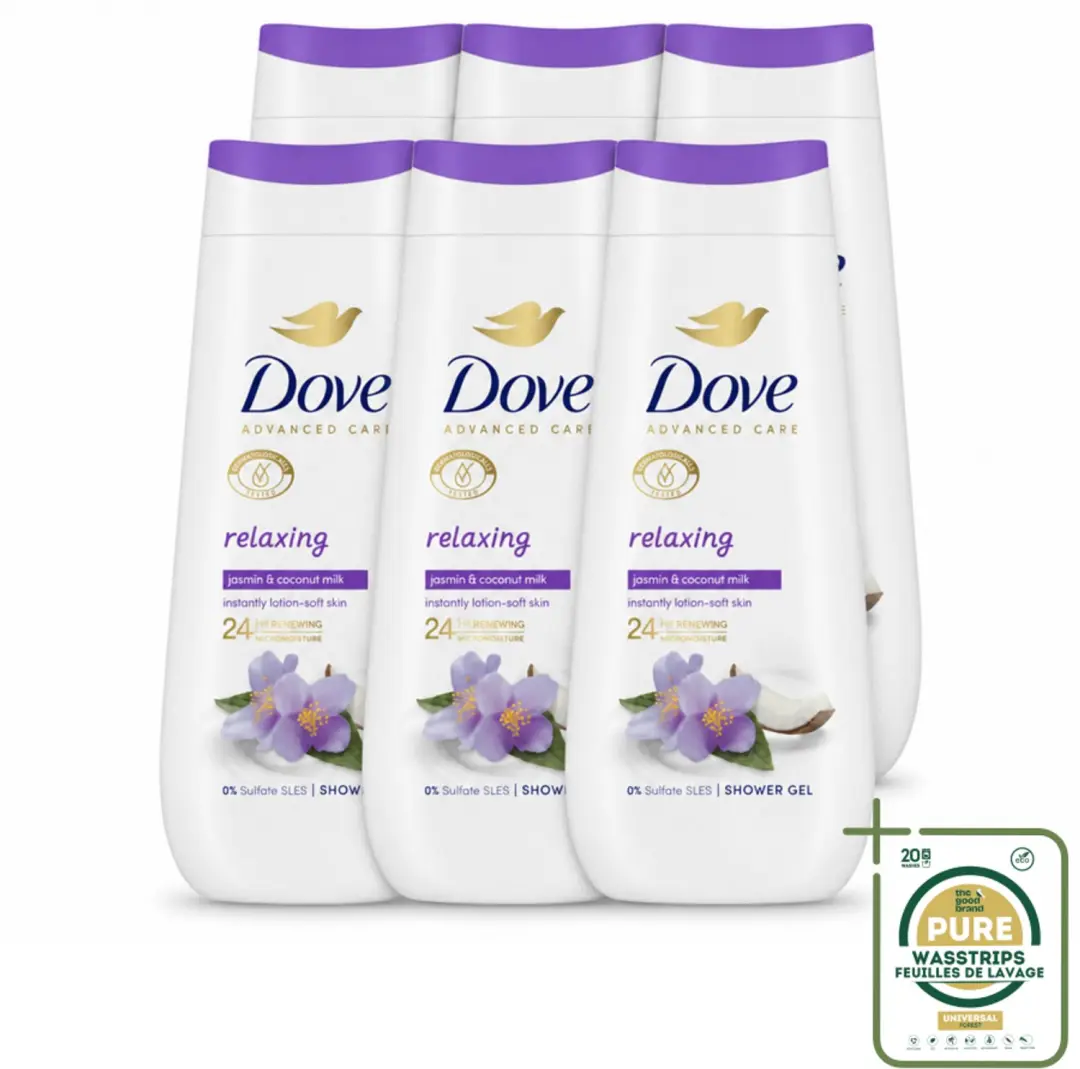 6 x Dove Douchecrème
