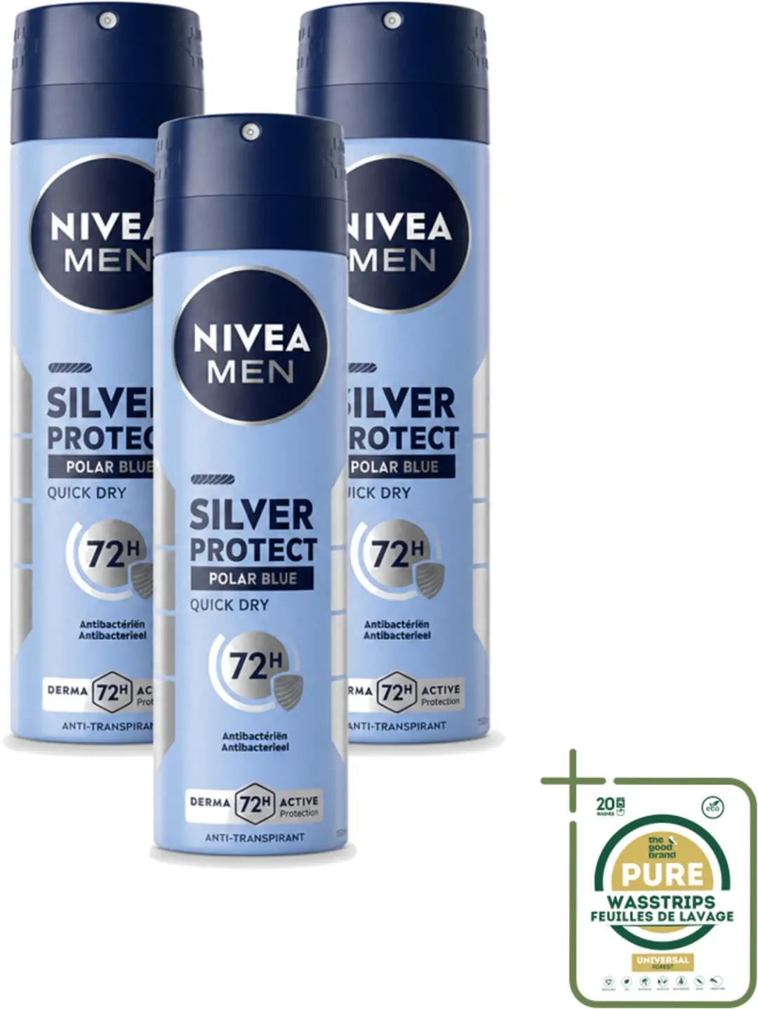 3 x Nivea