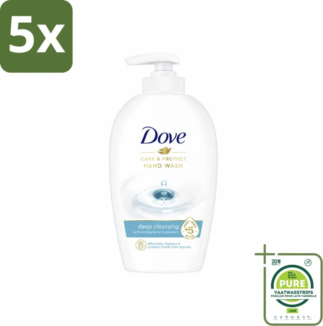 5 x Dove Handzeep
