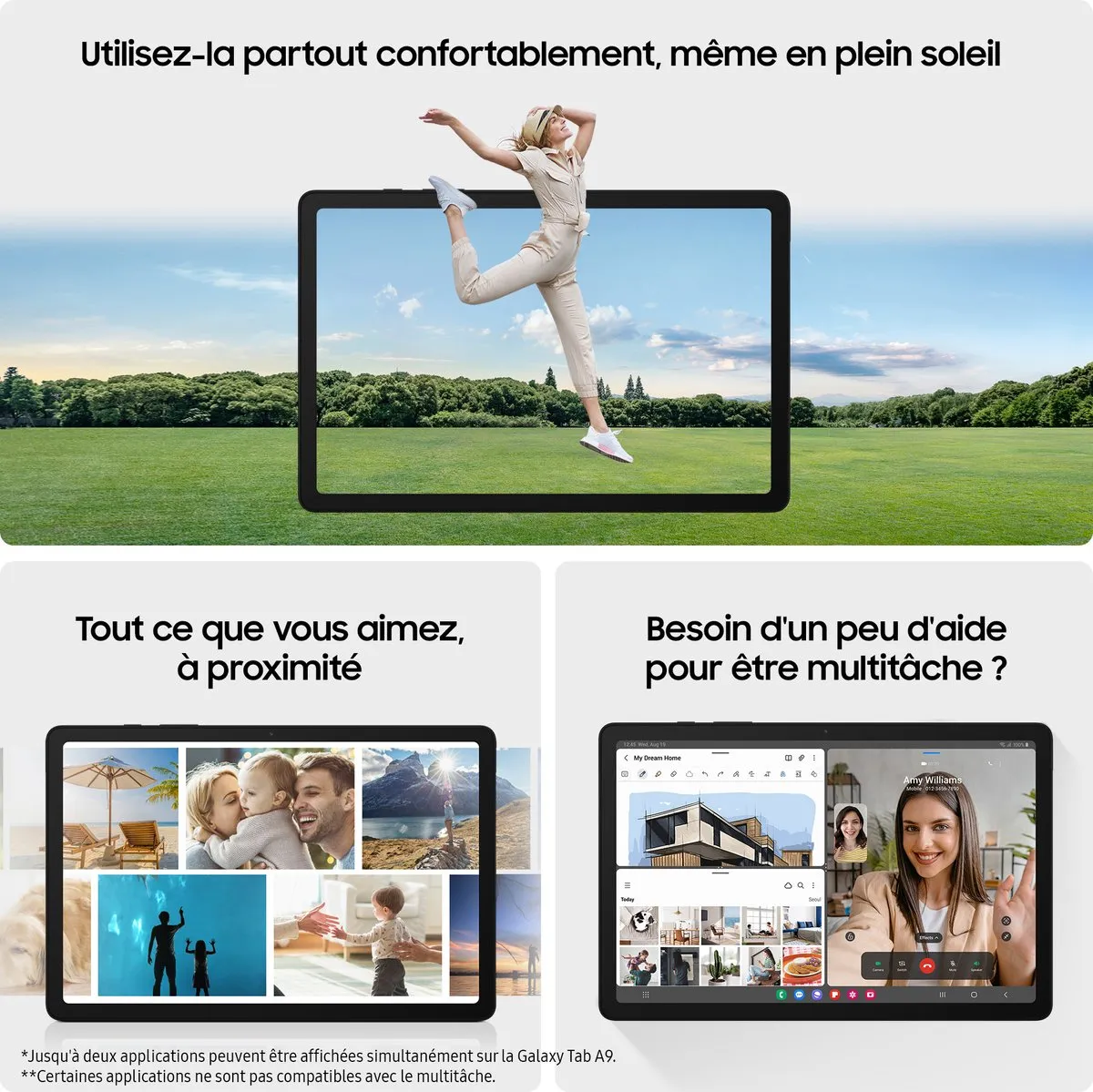 Samsung Galaxy Tab A9 SM-X115 128GB - 8.7 inch - Grijs