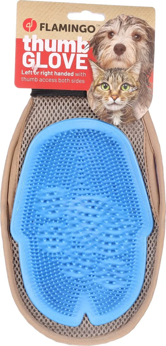 Flamingo Weva Verzorgingshandschoen Honden/Katten