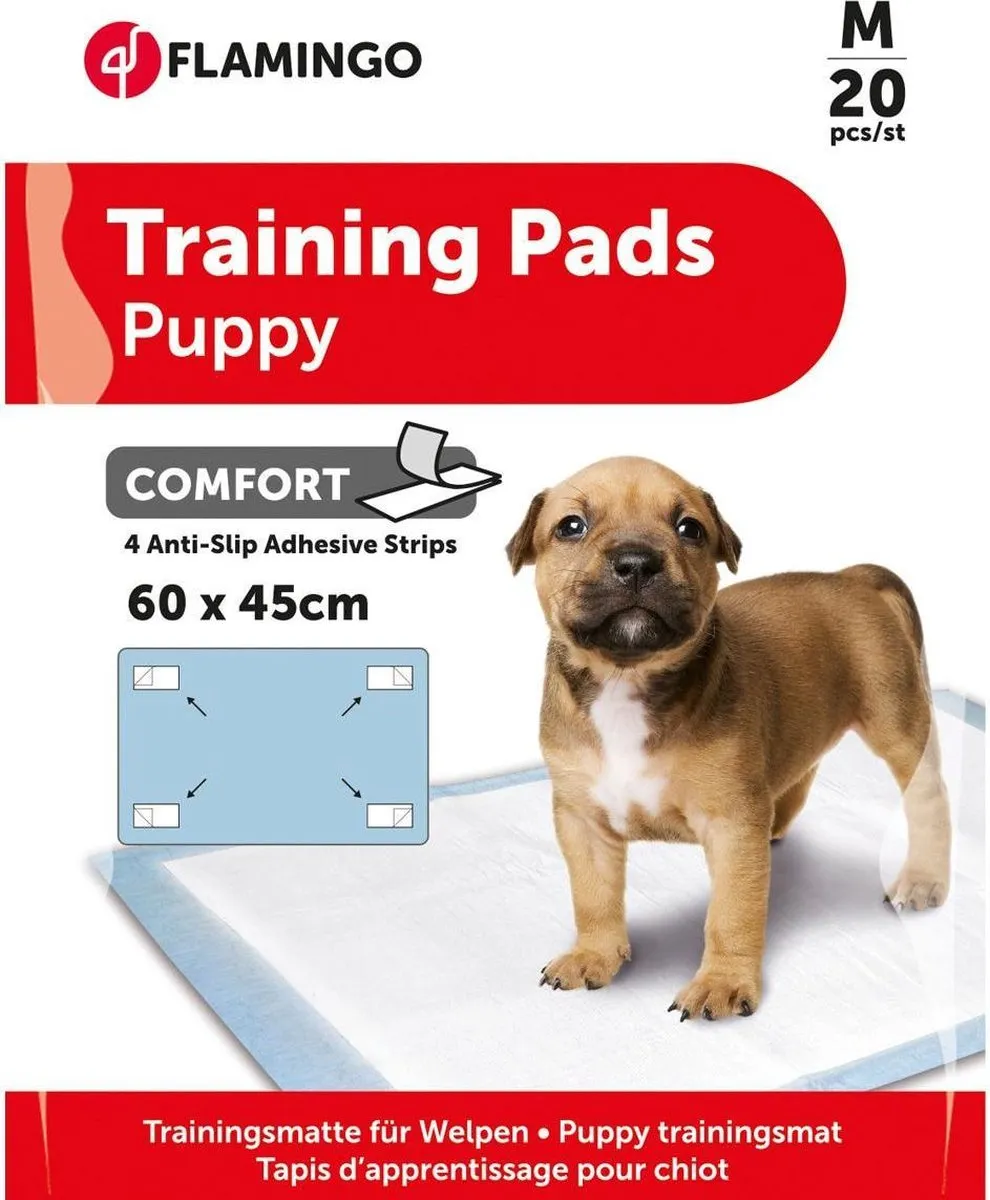 Flamingo Puppy Trainingsmat Comfort Lichtblauw