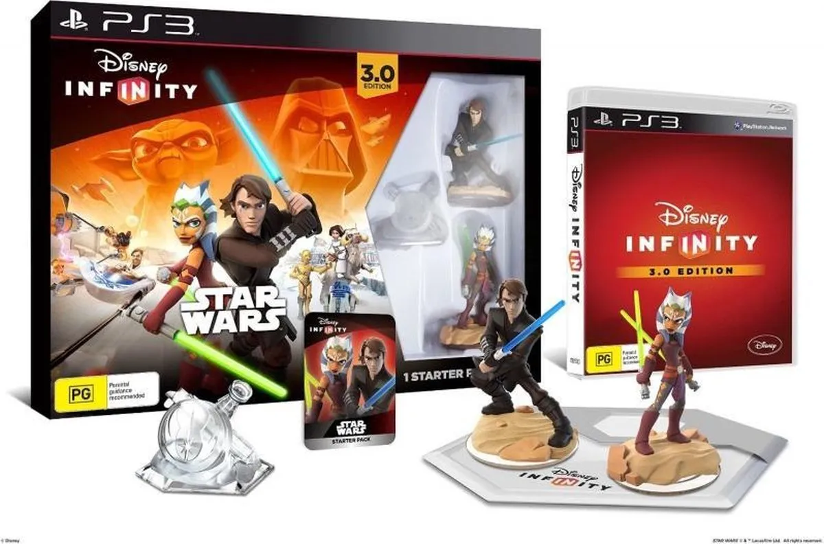 Disney Infinity 3.0 Star Wars Twilight of the Republic Starter Pack