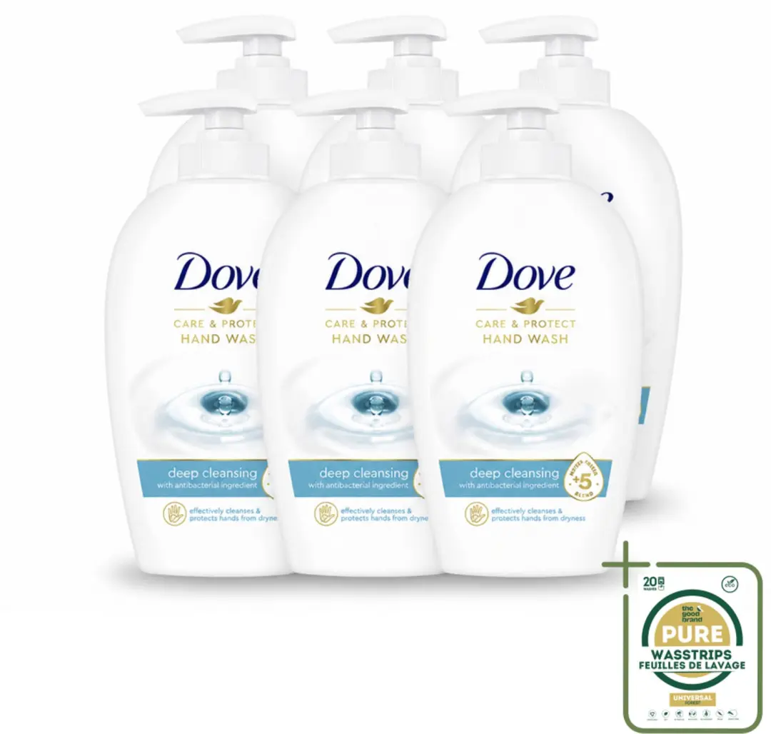 6 x Dove Handzeep