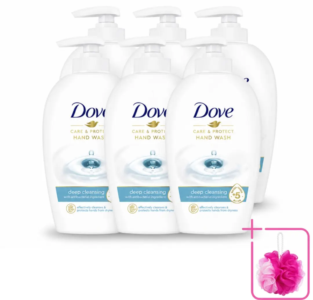6 x Dove Handzeep