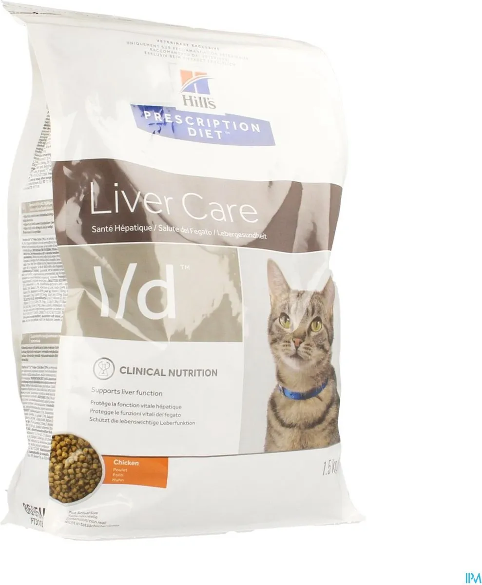 Hill's Prescription Diet I/D Hepatic Health Kattenvoer 1.5kg