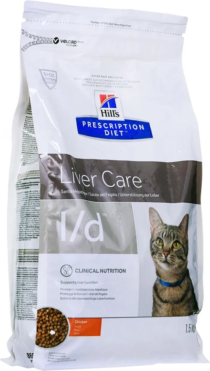 Hill's Prescription Diet I/D Hepatic Health Kattenvoer 1.5kg