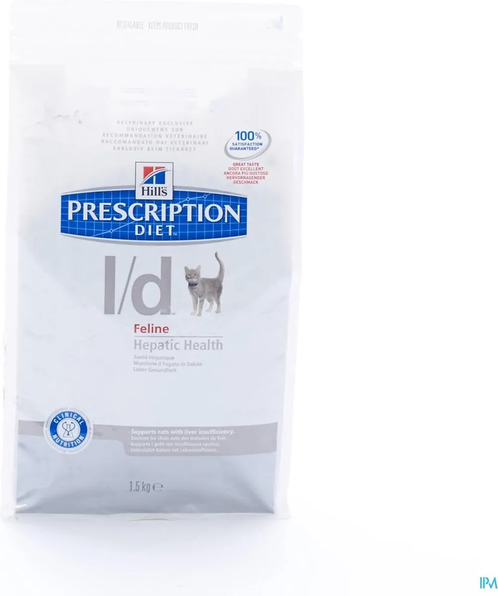 Hill's Prescription Diet I/D Hepatic Health Kattenvoer 1.5kg