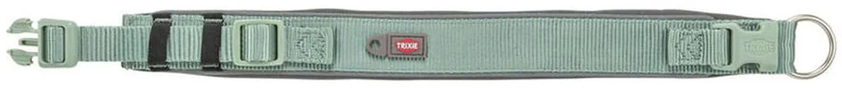 Trixie Halsband Premium Extra Breed 53-62cm - Salie/Grijs - afbeelding 3 van 4