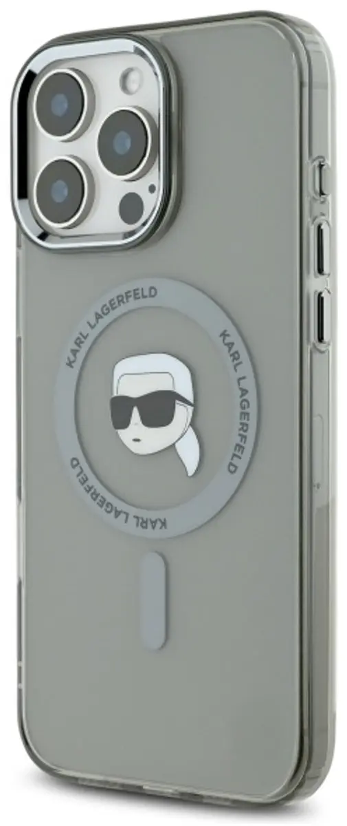 Karl Lagerfeld MagSafe Hoesje iPhone 16 Pro Max - Zwart - afbeelding 2 van 6