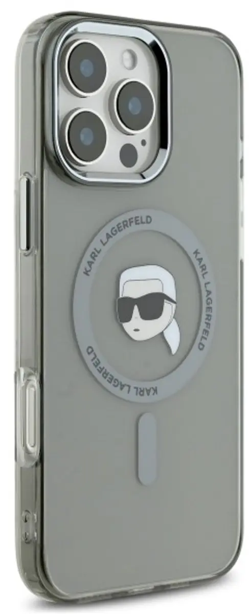 Karl Lagerfeld MagSafe Hoesje iPhone 16 Pro Max - Zwart - afbeelding 6 van 6