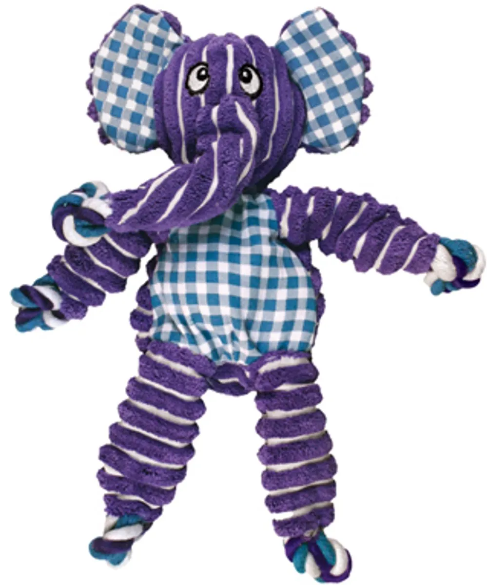 KONG Floppy Knots Bunny - 14x5x23cm Roze