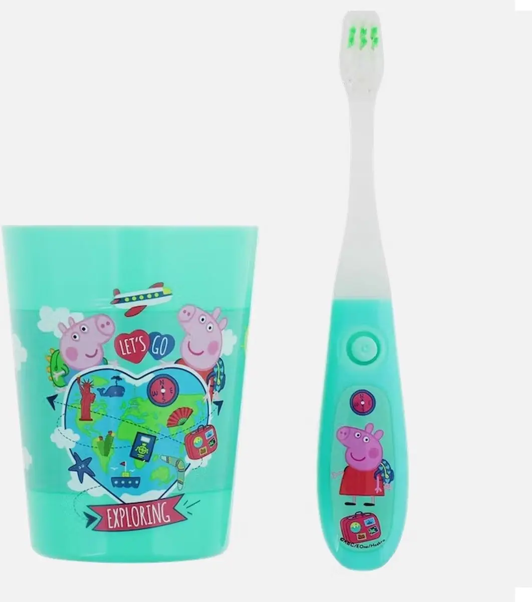 Peppa Pig tandenborstelset met timer