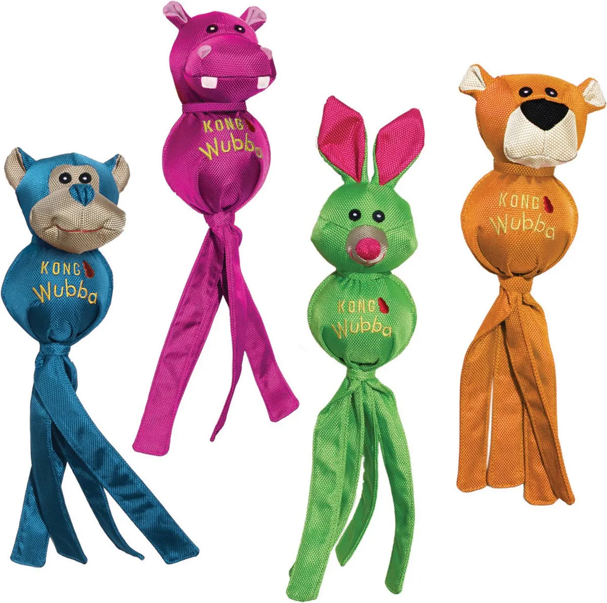 KONG Wubba Ballistic Friend Piepend Speelgoed - Multi