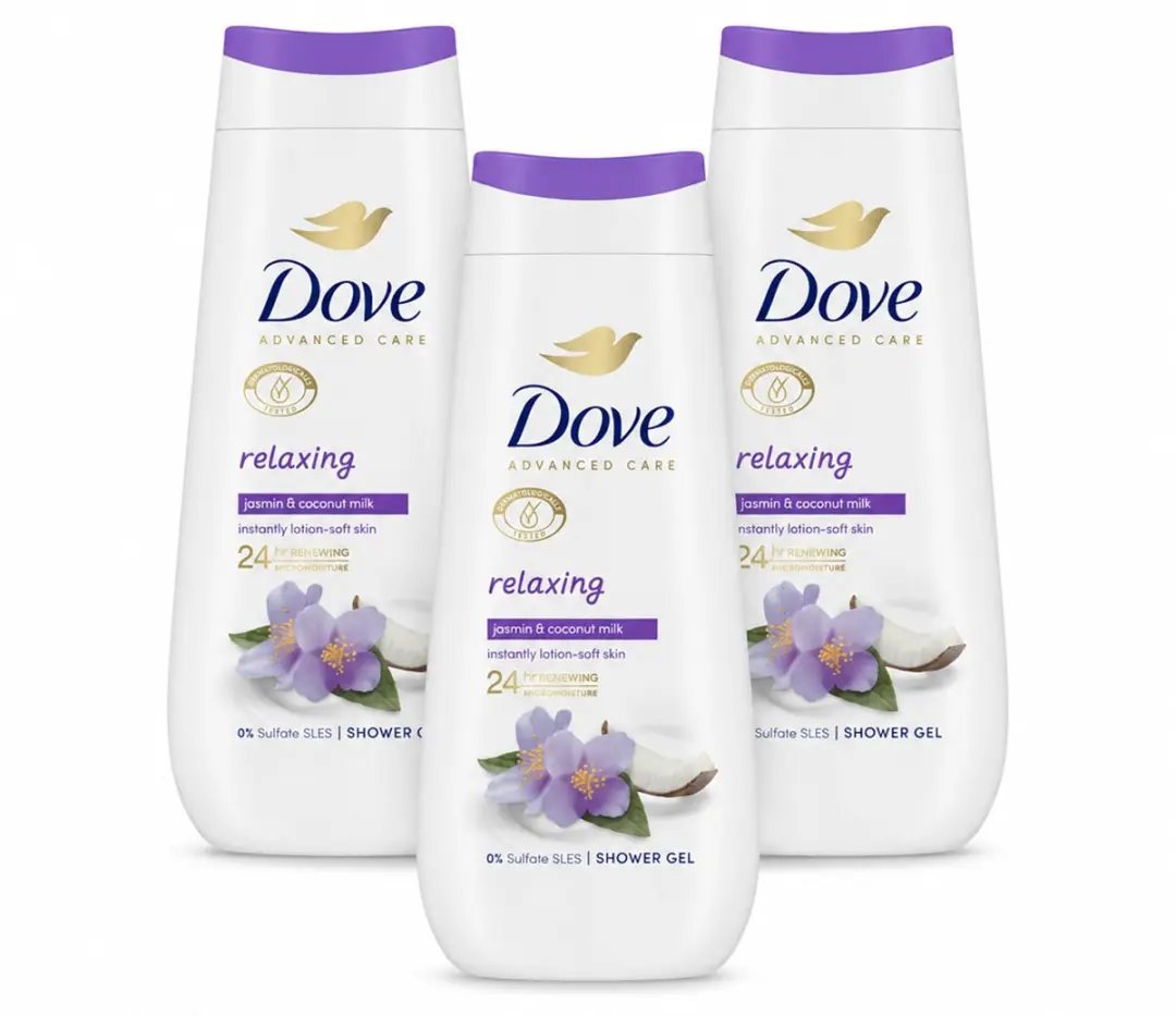 3 x Dove Douchecrème