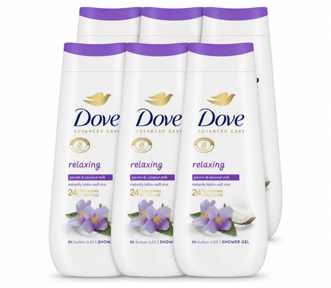 6 x Dove Douchecrème