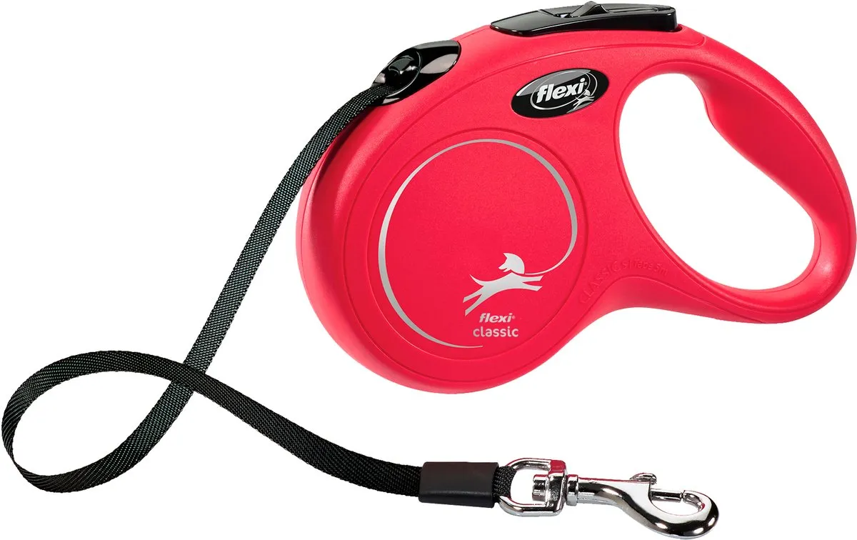 Flexi Classic Tape Rood M - 5m
