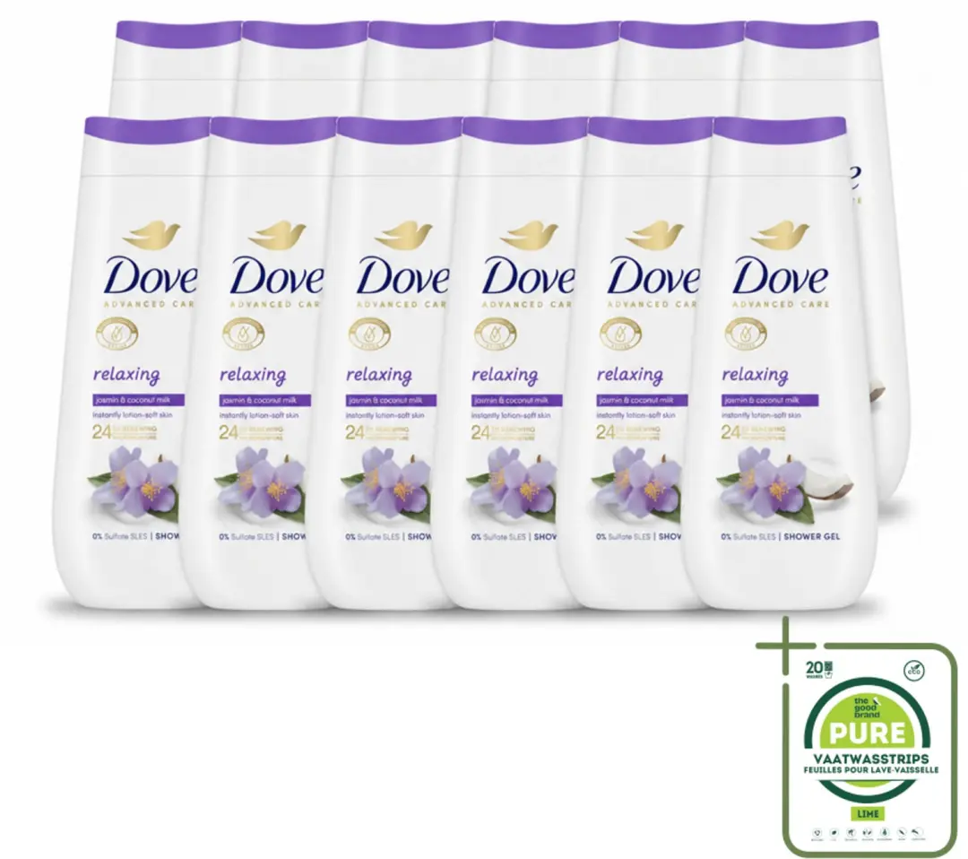 12 x Dove Douchecrème