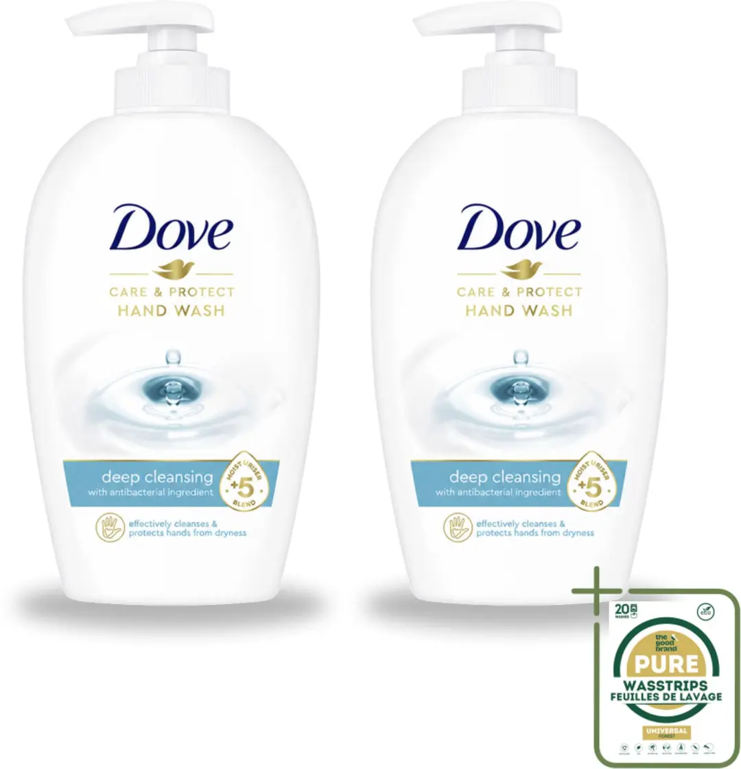 2 x Dove Handzeep
