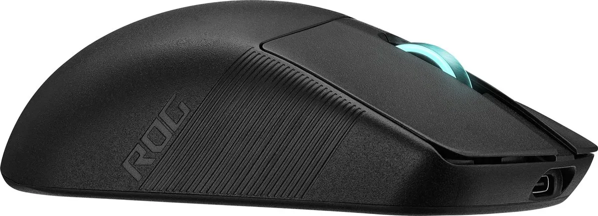 ASUS ROG Harpe Ace Aim Lab Edition 90MP02W0-BMUA00 Gamingmuis - Zwart - afbeelding 6 van 6