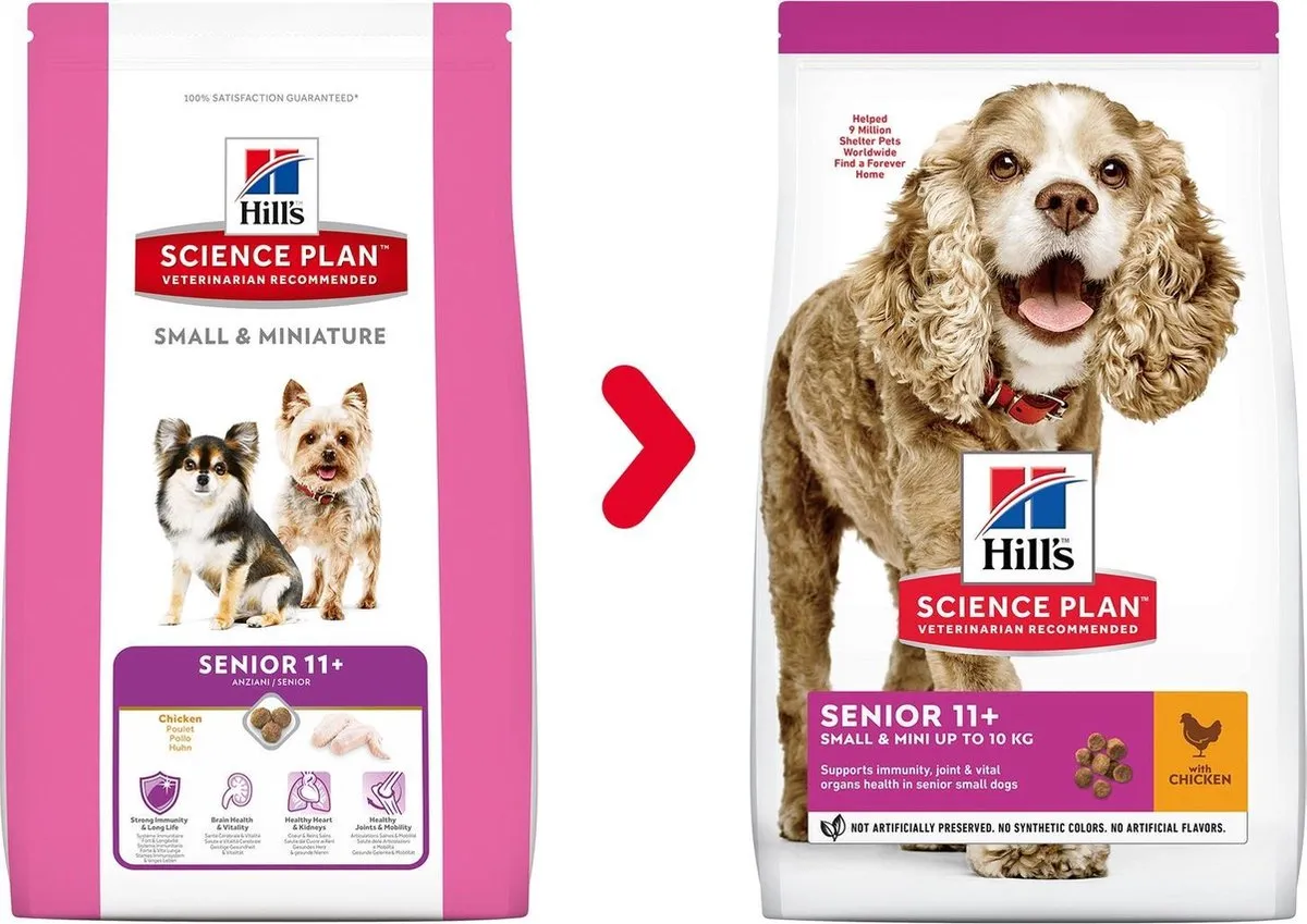 Hill's Canine Adult Small/Minature Senior 11+