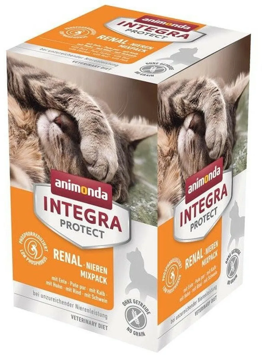 Animonda Integra Protect Cat Renal Mix 8x100g