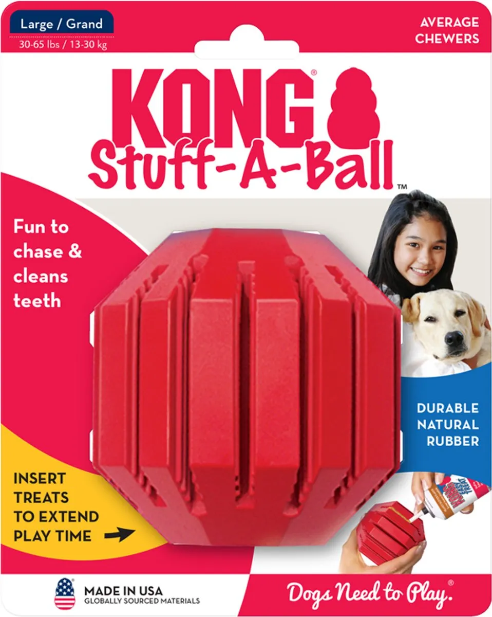 KONG Stuff-a-Ball Large - Meerkleurig - afbeelding 6 van 6