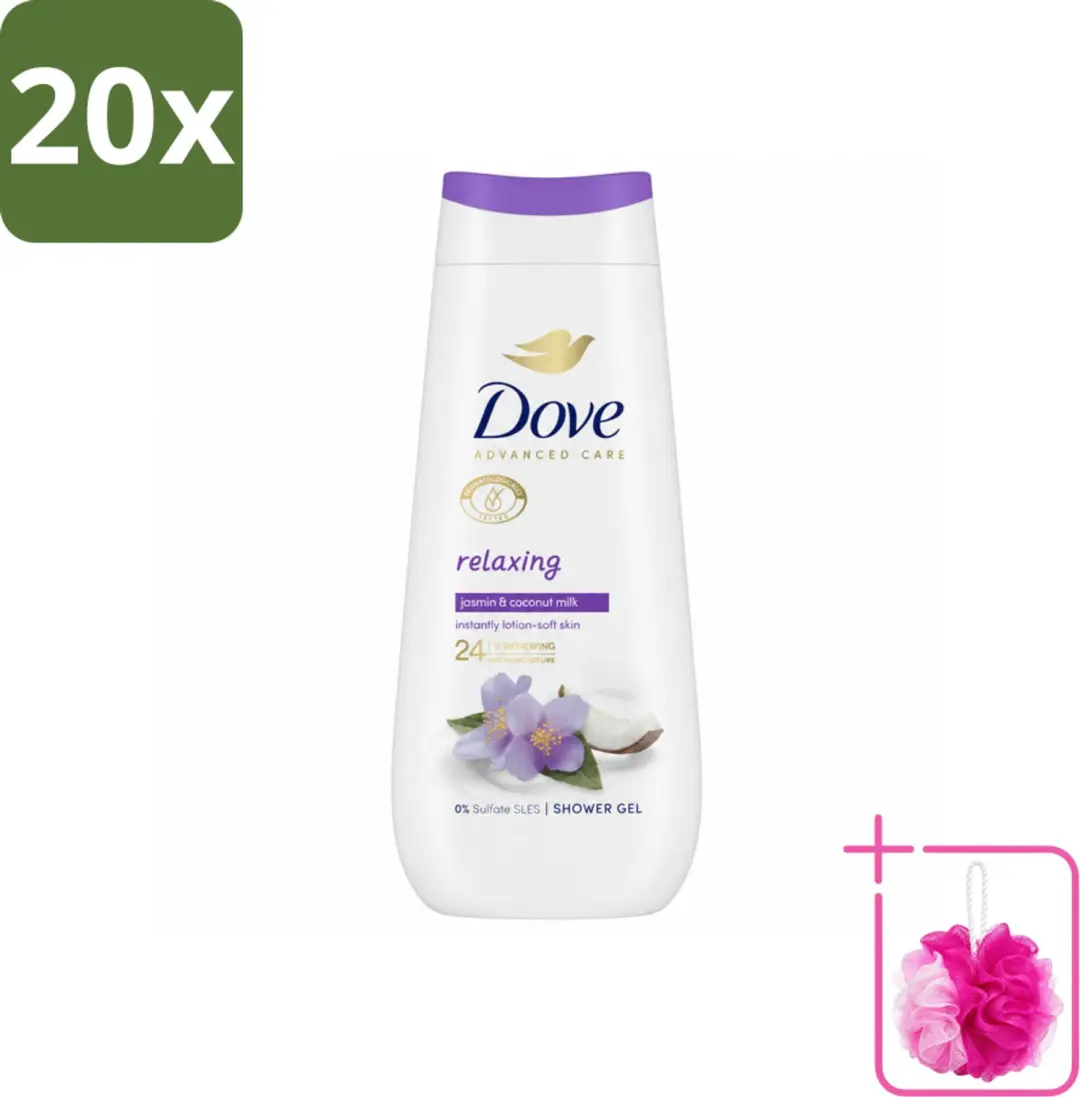 20 x Dove Douchecrème