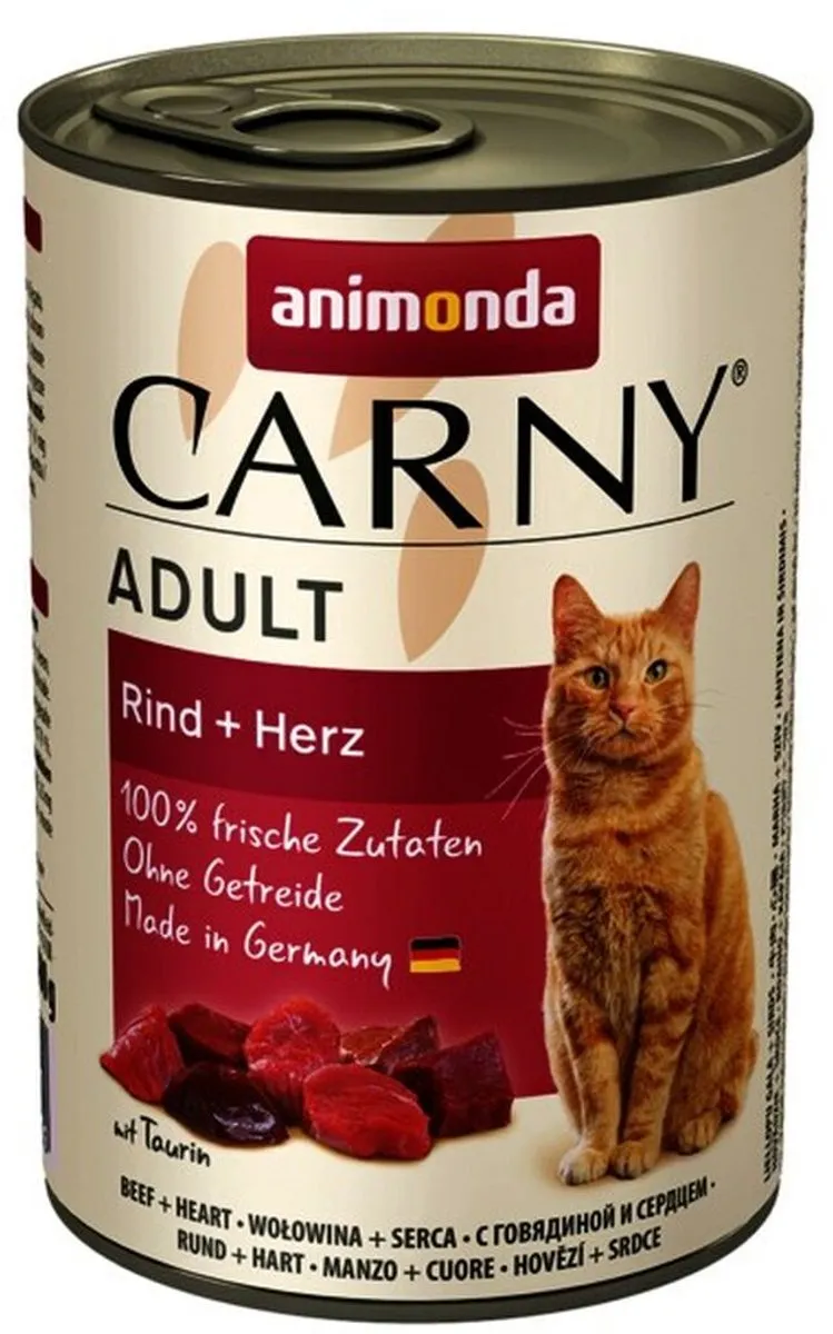Animonda Carny Kalfsvlees Kattenvoer 400g - 6 Stuks