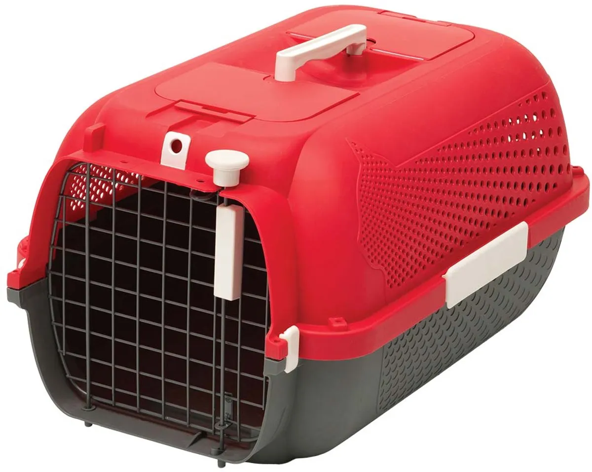Catit Profiel Reismand M - 56,5x38x31cm Rood - afbeelding 6 van 6