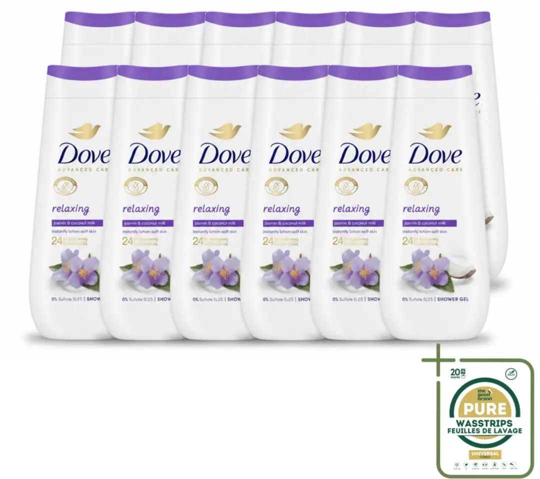 12 x Dove Douchecrème