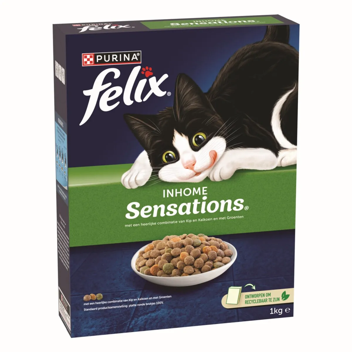 Felix Droog Kattenvoer Inhome Sensations 1kg