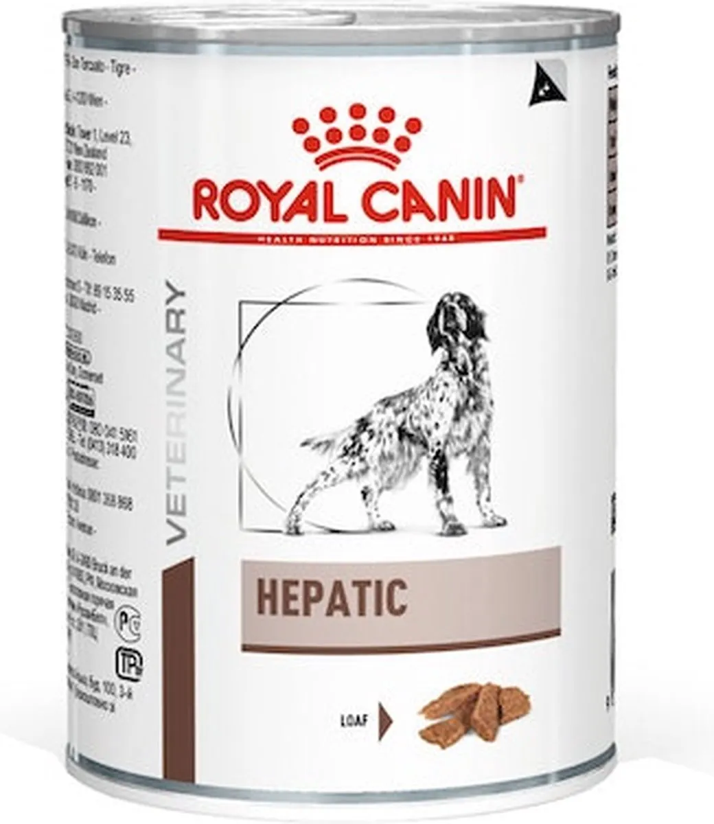 Royal Canin Hepatic Hond Blik