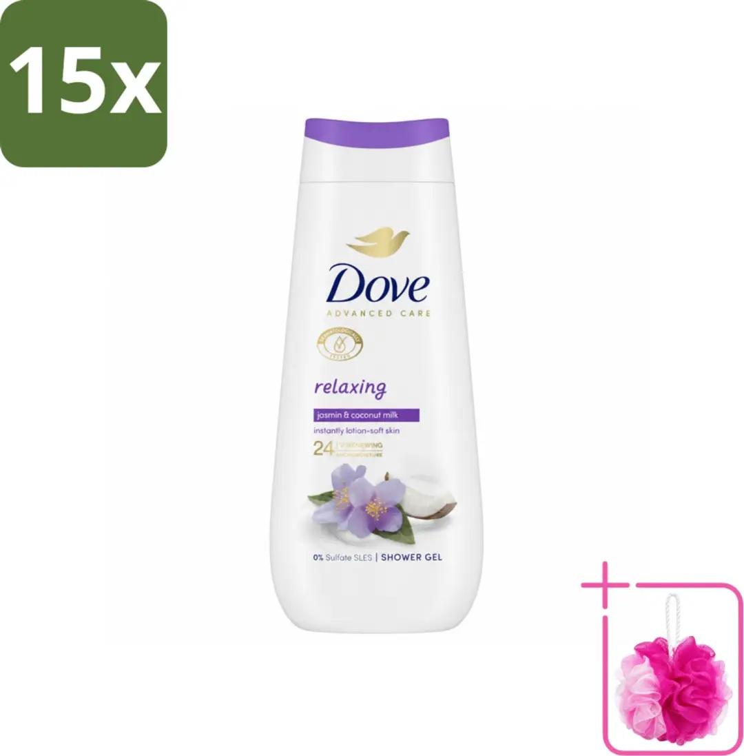 15 x Dove Douchecrème