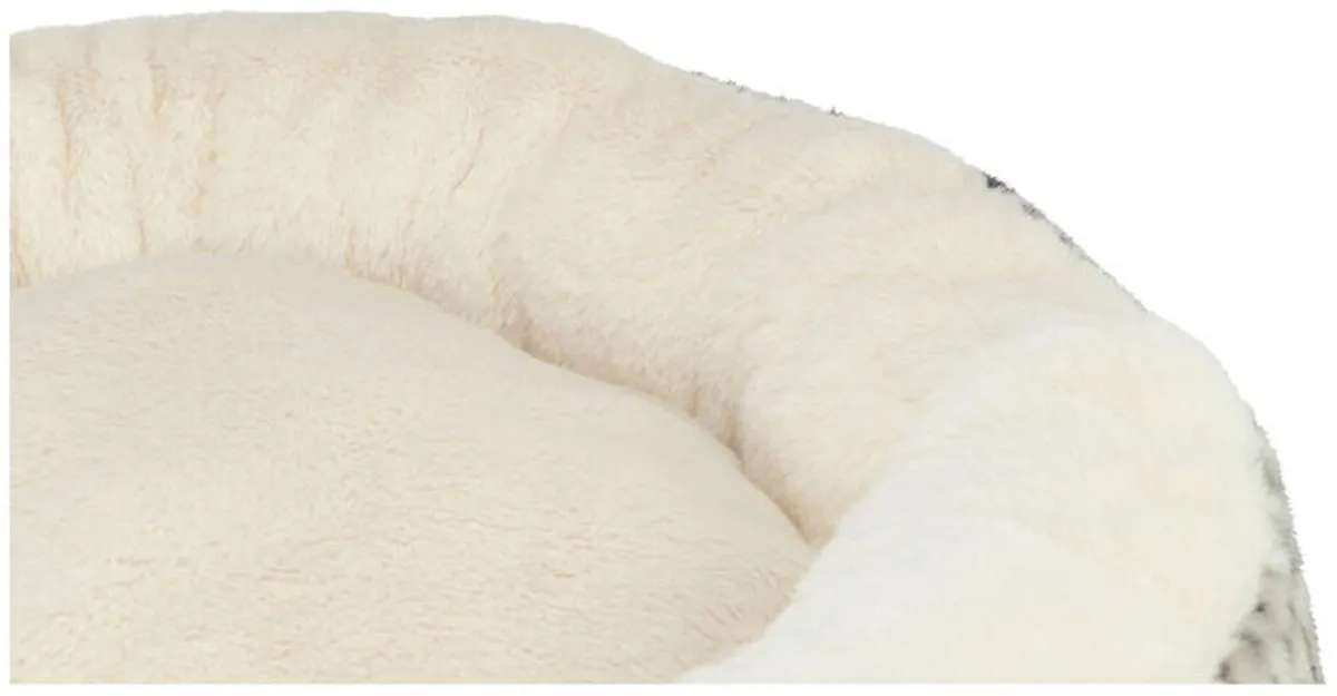 Trixie Hondenmand Leo Soft - Crème/Panterprint 50cm - afbeelding 2 van 6