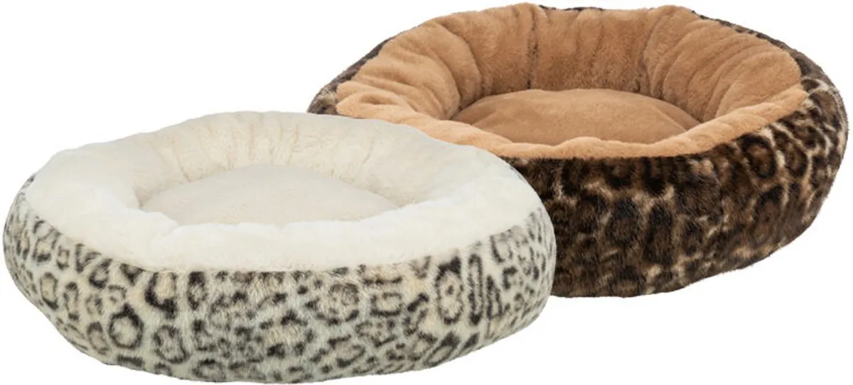 Trixie Hondenmand Leo Soft - Crème/Panterprint 50cm - afbeelding 5 van 6