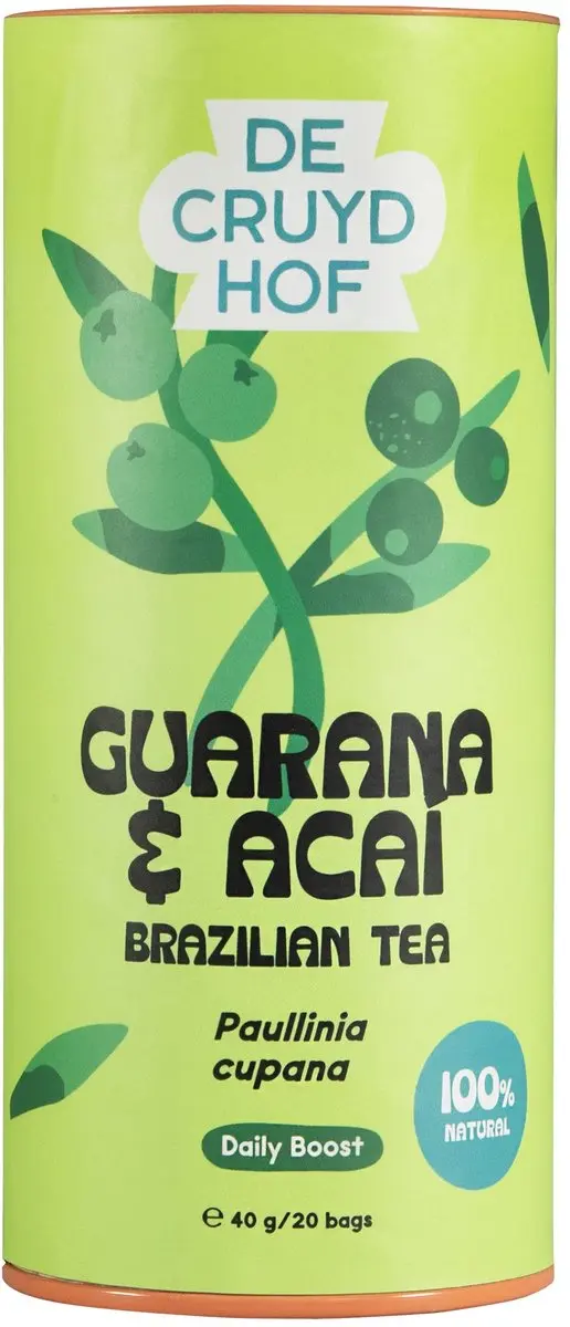 Cruydhof Guarana & Acai Thee 20 stuks