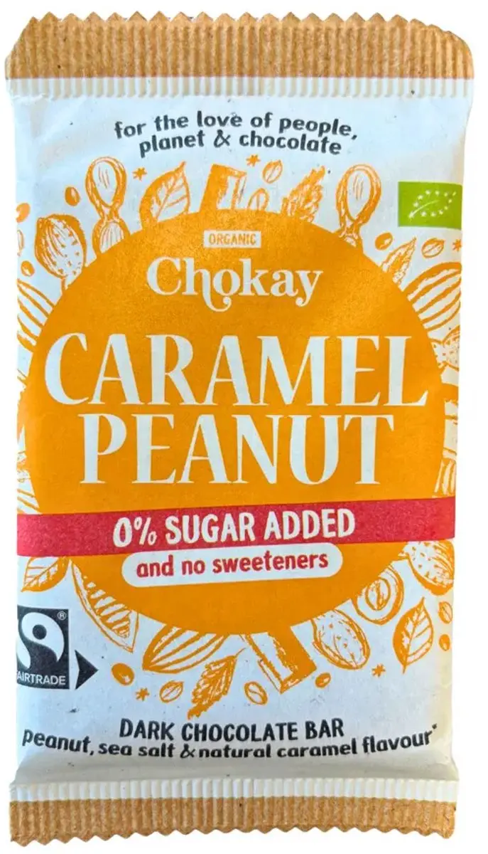 Chokay Caramel Peanut Chocolade Reep