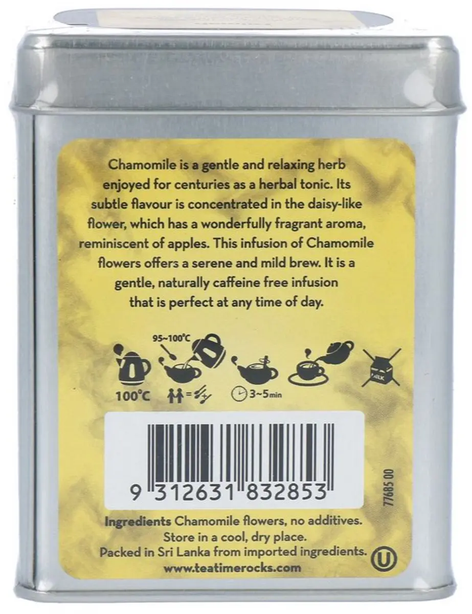 Dilmah Pure Chamomile Flowers Tea - 42g - afbeelding 2 van 2